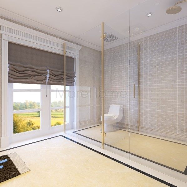 Thiết kế phòng tắm, nhà vệ sinh biệt thự Vinhome RiverSide - Hoa Phượng